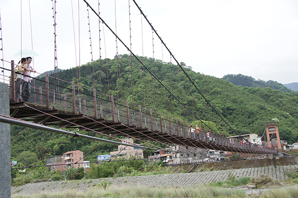 康濟吊橋 修復啟用